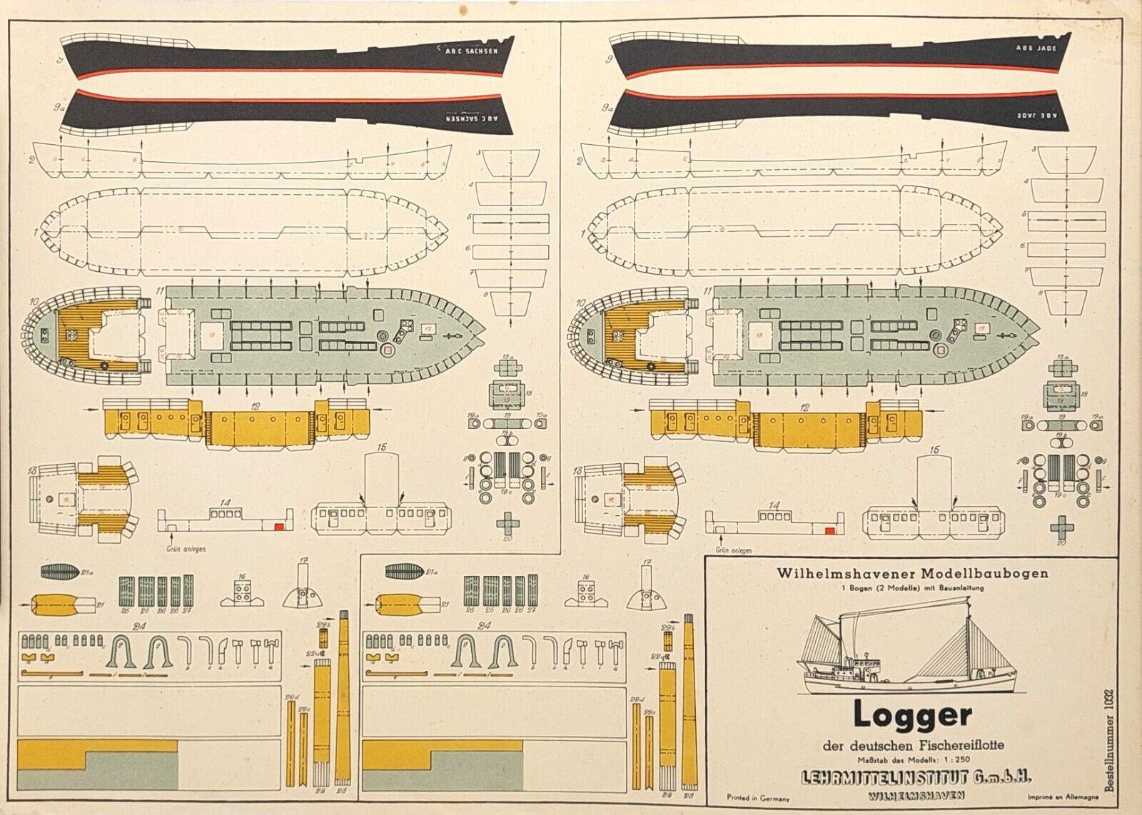 Wilhelmshaven Paper Model Logger