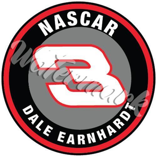 Dale Earnhardt #3 CIRCLE Nascar Logo Vinyl Decal / Sticker 10 Sizes