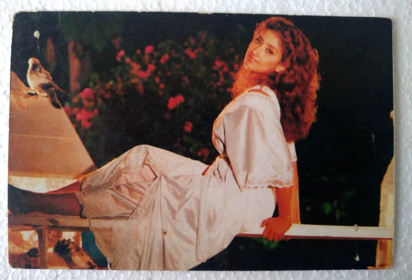 Bollywood Actress Actor Manisha Koirala Rare Old Original Post card Postcard