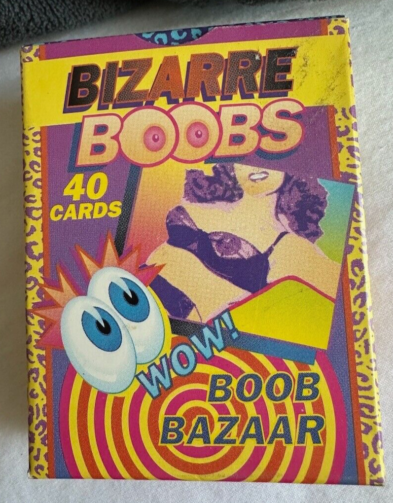 Bizarre Boobs - Boob Bazaar - RARE Mother Productions Collector Card Set -