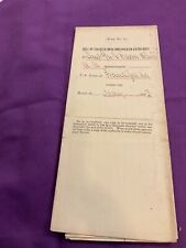 1532 US ARMY FRANKFORT KENTUCKY US 16th INFANTRY ENLISTED MEN ROLL 1873 LOBORS picture