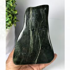 1288 Gram Nephrite Jade Rough Polished Stone Tumble Natural Freeform Crystal picture