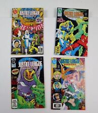 VTG DC Justice League Quarterly LOT OF 4 (#2, 6, 7, 9) DC Comic Books picture