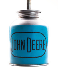 Vintage 1930s Blue John Deere Oil Can picture