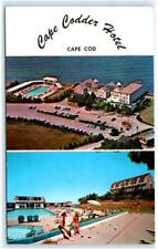 FALMOUTH, MA Massachusetts ~ CAPE CODDER HOTEL 1981  Barnstable County Postcard picture