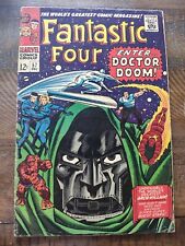 Fantastic Four #57 (Marvel Comics, 1966) Key Doctor Doom Iconic Cover picture