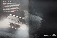 1967 Plymouth Barracuda 383 V-8 Grunchless Wonder Winding Road Original Print Ad picture