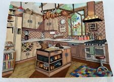 William T Ternay Artist 3 D Vintage Kitchen Art “Gourmet Delight” By Reco Int. picture
