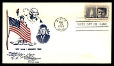 Mint  US FDC 1964 Massachusetts In Memory John F Kennedy May 29 First Day Cover picture