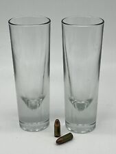 Carlo Moretti Bullet Cocktail Glass Set Of 2 Made In Italy Heavy 7” picture