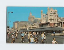 Postcard Bicycling on the Boardwalk Atlantic City New Jersey USA picture