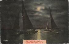 Postcard Outward Bound Long Branch NJ  picture