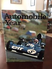 Vintage Automobile Year 1973/74 Hardback Book With Dust Jacket picture