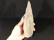 HUGE One Million Year Old Early Stone Age ACHEULEAN HandAxe Mali 1101gr picture
