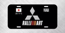 Mitsubishi RalliArt Japan JDM Drift License Plate Auto Car Tag   picture
