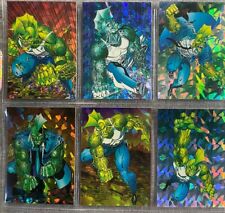 1992 The Savage Dragon Base Card Set + 6 Prism Chase Card Set. Great Condition. picture