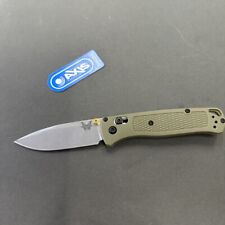 Benchmade Bugout 535 CPM-S30V Stainless Steel Folding Knife-custom green Grivory picture