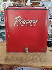  Vintage 1950s Red Pleasure Chest Buddy Ice Chest  picture