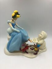 Snowbabies Dept 56 Disney Princess Cinderella If The Shoe Fits 2006 Figurine New picture