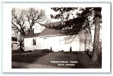 c1950's Presbyterian Manse Riley Kansas KS RPPC Photo Unposted Vintage Postcard picture