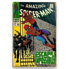 Authentic Stan Lee Signed The Amazing Spider-Man #65 Comic Book With Autograph picture