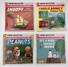 1966 -1973 View-Master Cartoon Favorites~PEANUTS, Packets B556, B548, B544, B536 picture