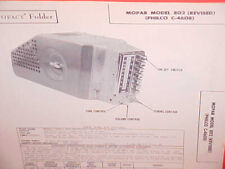1946 1947 1948 CHRYSLER IMPERIAL PLYMOUTH DODGE DESOTO AM RADIO SERVICE MANUAL 1 picture