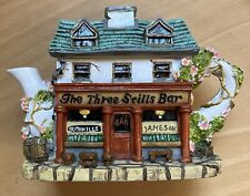 Tell Tale Teapot The Three Stills Bar Jameson Vintage Irish Made Collectible EUC picture