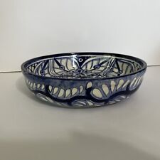Mexican Talavera Pottery Bowl 11x11x3 Inches (Mexico) picture