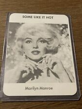 Vintage 1974 Movie Stars 🎥  Card Game Marilyn Monroe Playing Card RARE CARD picture