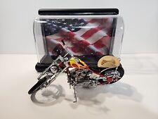 Franklin Mint 1/10 Scale Harley Davidson Motorcycle Easy Rider Billy Bike picture