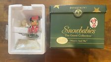 Dept 56 Disney Snowbabies Decorating The Tree Just Minnie And Me NEW picture