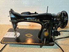 Vintage 1950 SINGER 15-91 Gear Drive Sewing Machine Serviced Centennial Edition picture