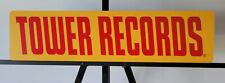 TOWER Records  PVC Display Sign, Memorabilia  6