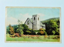 White Mountains, New Mexico Stickney Memorial Chapel VTG Postcard Posted 1912 picture