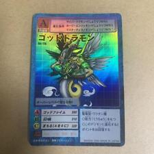 Old Digimon Card Goddramon Bo-176 picture