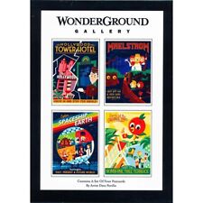 Disney Wonderground Gallery Attraction Art Postcards Set Dave Perillo, NEW picture
