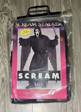 Vintage 1997 Scream Stalker Halloween Costume NWT Fun World Ghostface OSFM 90s picture