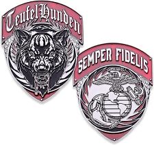 Teufel Hunden Marine Corps Challenge Coin picture