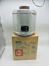 Vintage POLORON FEATHERLITE 2 GALLON Aluminum Jug A34 IN ORIGINAL BOX  picture