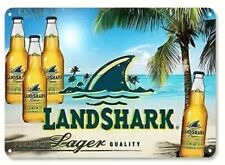 Land Shark Premium Lager Beer Vintage Novelty Metal Sign 8