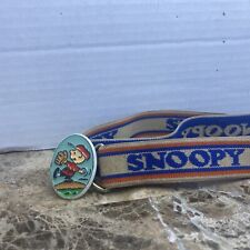 Snoopy Peanuts Adjustable Elastic Belt 1958 42