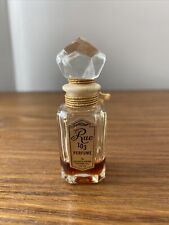 Vintage Rue 103 Perfume Jacques Gavril 1/4 Oz Splash Corded Bottle *READ INFO* picture