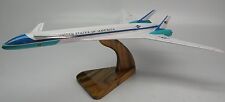 Boeing Sonic Cruiser Air Force One AF1 Airplane Desktop Wood Model  picture