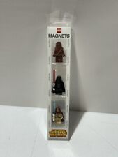LEGO Star Wars Mini figure Magnets 4269242 Chewbacca Obi-Wan Kenobi Darth Vader picture