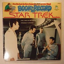 STAR TREK: 2 STORIES / SEALED CHILD’S 12 INCH LP RECORD & BOOK /PETER PAN BR 522 picture
