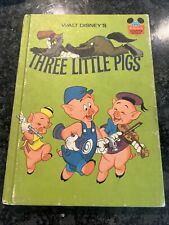 Vintage Disney's Wonderful World of Reading Three Little Pigs 1972 picture