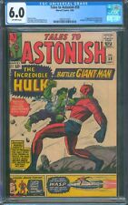 Tales to Astonish #59 🌟 CGC 6.0 🌟 1st Hulk in Title Silver Age Marvel 1964 picture