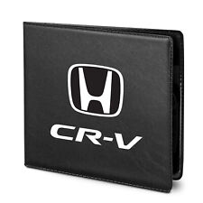 Honda CR-V Car Auto Insurance Registration Black PVC Document Holder Wallet picture