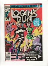 Logan's Run #6 1st Thanos Solo Story Back Up Story Mike Zeck Art Mid Grade 1977 picture